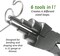 The Beadsmith Micro Wire Looping Pliers –Loops & Jump Rings, Polished Steel Head & PVC Comfort Handle